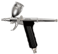 Aerógrafo Profissional Steula em formato de Mini-Pistola, com bico 0,3 mm e copo 12 ml - Steula