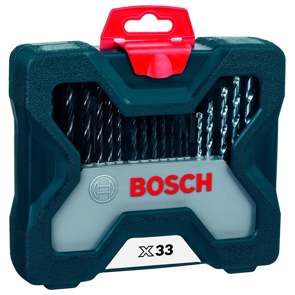Kit de pontas e brocas Bosch para parafusar e perfurar  X-LINE 33 Peças com estojo - Bosch