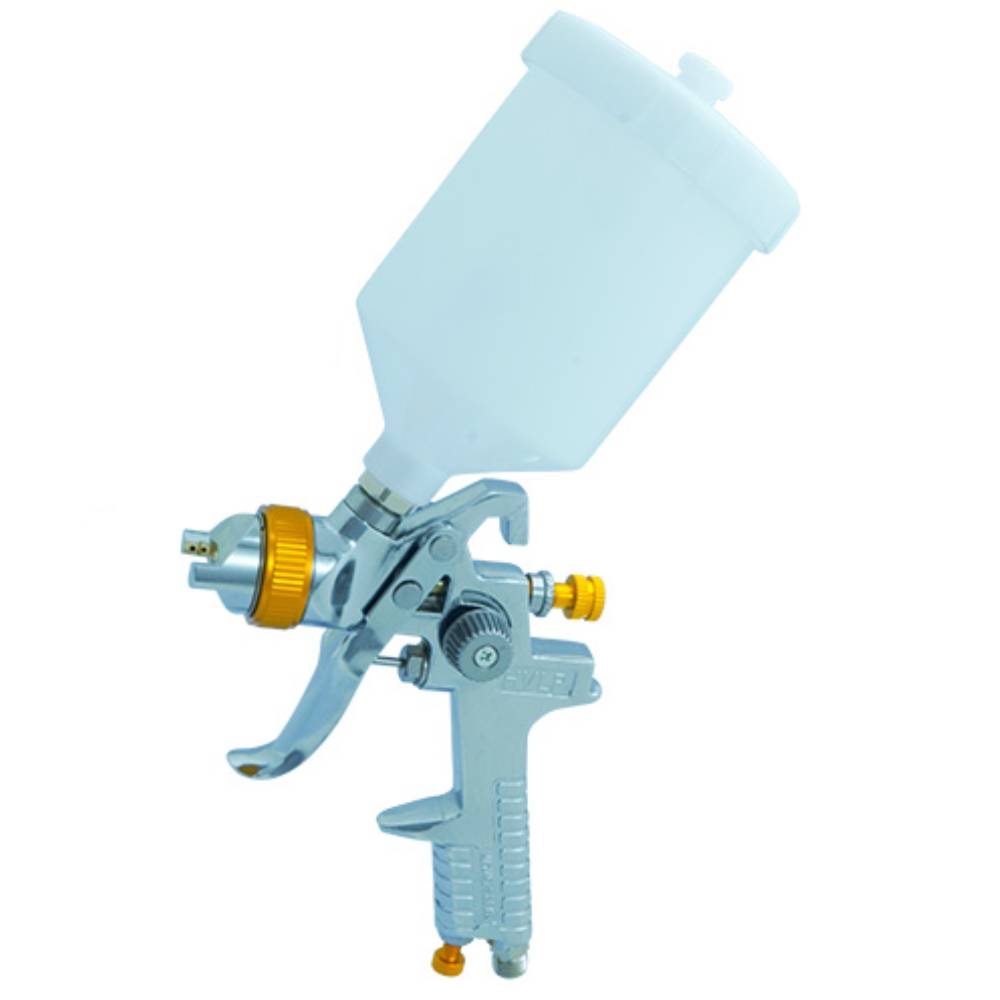 Pistola de Pintura Profissional HVLP 1.5mm caneca 600ml Bestfer - Pistolas-HVLP