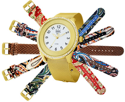 Relógio Feminino troca pulseiras Fashion Analógico  - Relógios