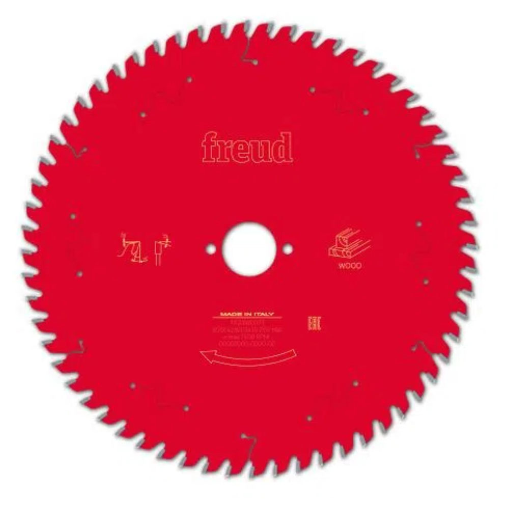 Disco de Serra Circular para Madeira 250mm x 60 Dentes FR23W003T - FREUD - Elétricas