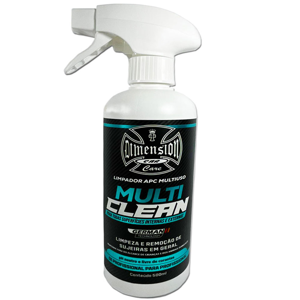 Limpador Multiuso Todas Superfícies Multi Clean 500ml - DIMENSION CAR CARE