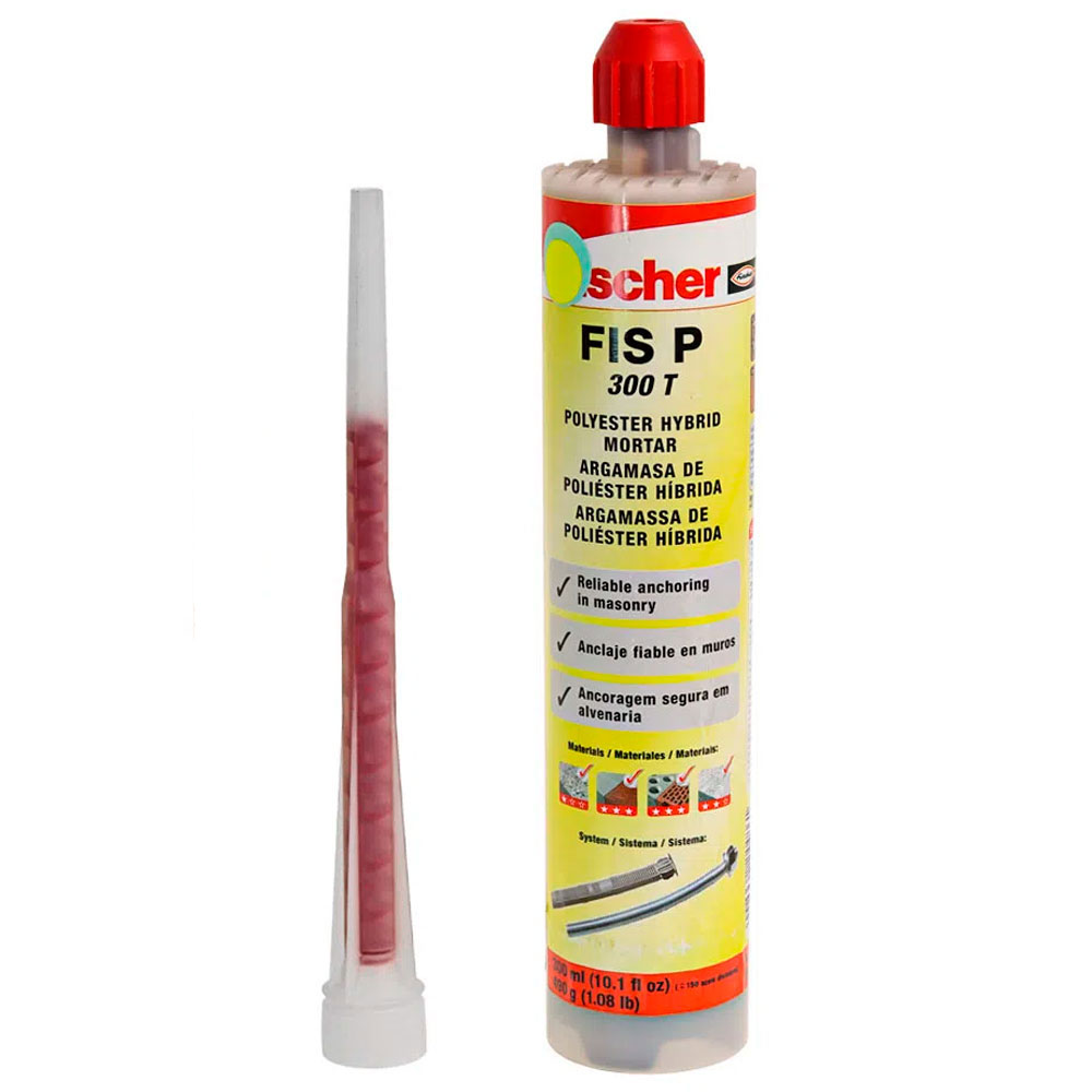 Chumbador Químico Fischer FIS P 300ML com bico aplicador - Fischer