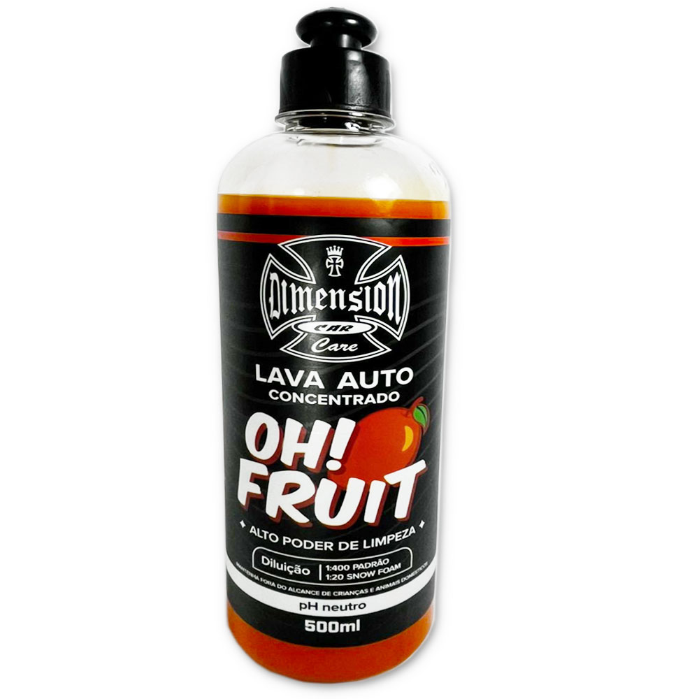 Lava Auto Concentrado Alto poder de Limpeza OH FRUIT 500ml - DIMENSION CAR CARE