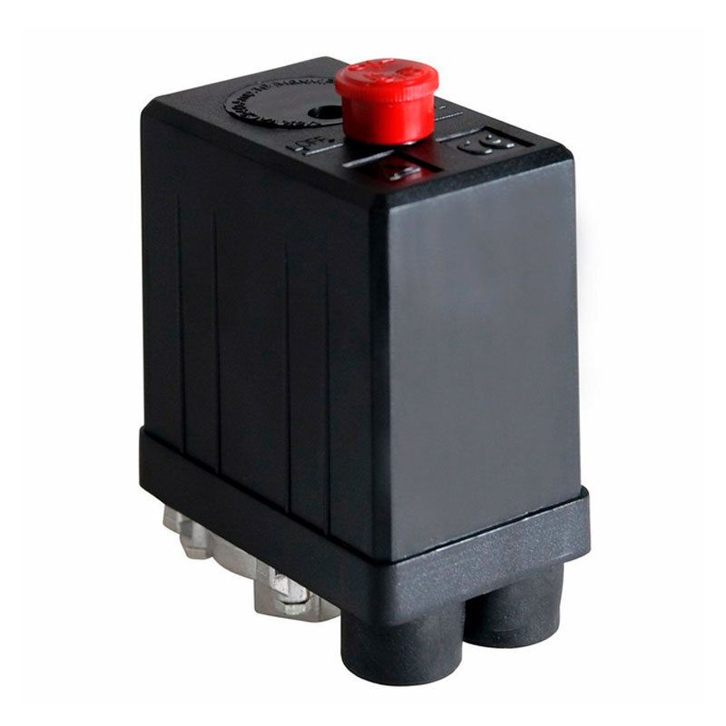 Pressostato Automático para Compressores 80-120psi 1 Via com Botão - Ferramentas