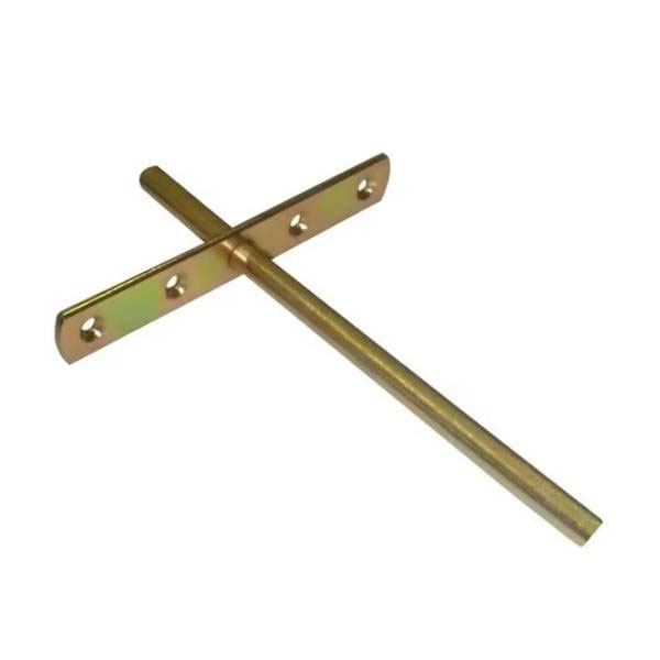 Suporte invisível tipo espada 15cm para prateleitas kit 2 peças - Metalúrgica-Kaby