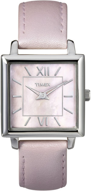 Timex Elegant Square - rosa - Analógicos