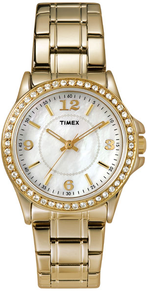 Timex Crystal Swarovski Collection - Dourado - Relógios