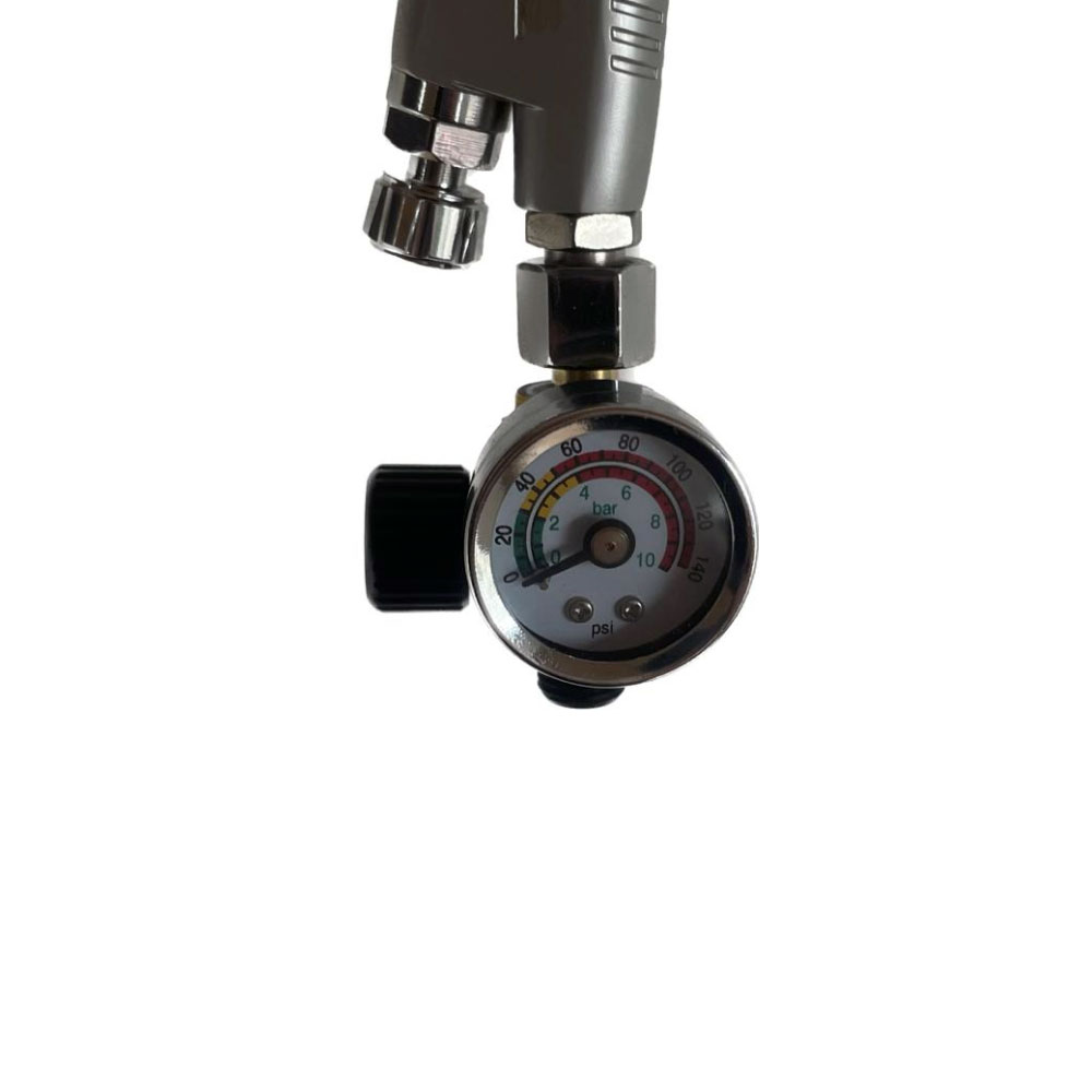 Mini Válvula Reguladora de pressão Webkits com Manômetro para Pistolas de Pintura - Filtrosmanômetros