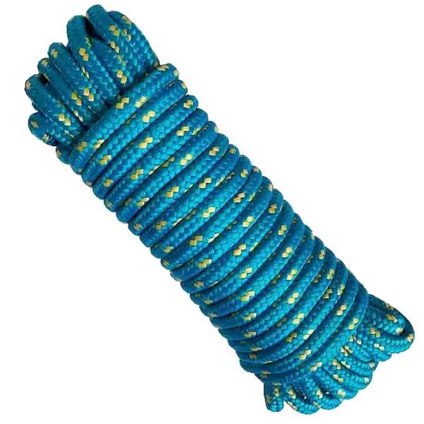 Corda trançada de Poliéster 12mm Azul rolo 105 metros Grupo Force - Novidades