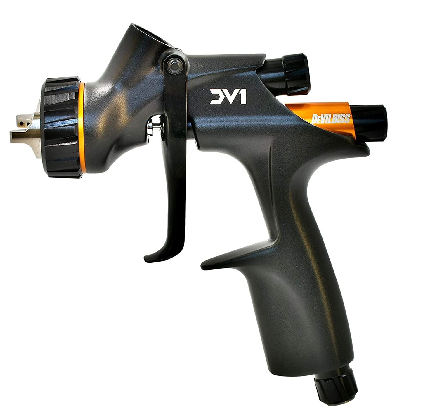 Pistola de Pintura Profissional DeVilbiss DV1-C Clearcoat própria para Verniz sem manômetro digital - Pintura
