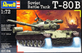 Soviet Battle Tank T-80B - Modelismo