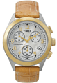 Timex cronógrafo feminino grande - branco/marron - Relógios