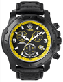 Relógio Esportivo Expedition Masculino Chrono - Preto com amarelo - Relógios