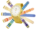 Relógio Feminino Fashion Analógico troca pulseiras - Relógios