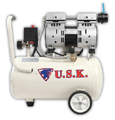 Compressor America King para Aerografia 110V 18 Litros, Sem óleo e Baixo nível de ruído  - USKAmericaKing