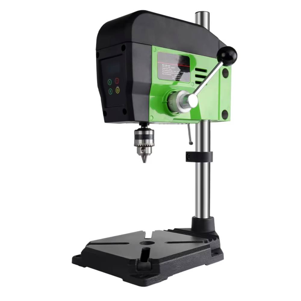 Mini furadeira de bancada digital Bivolt 4600rpm Webkits 180w com controle de velocidade - Novidades