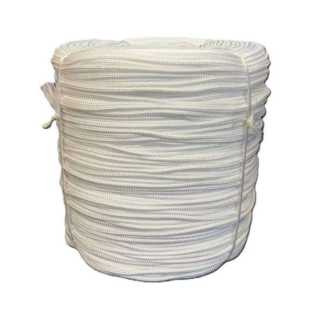 Corda trançada de Poliéster 6mm branca rolo 300 metros Grupo Force - Novidades