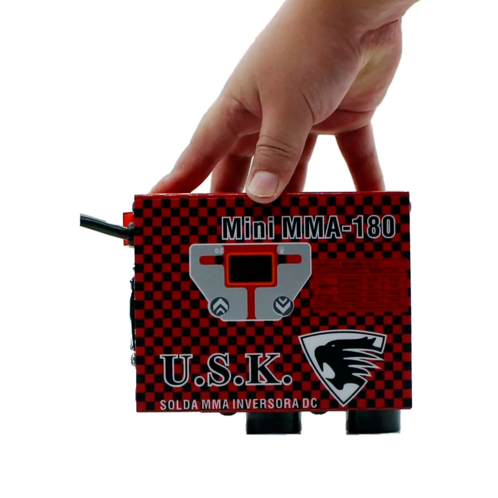 Mini Maquina de Solda Inversora MMA Portátil com Display Digital USK - USKAmericaKing